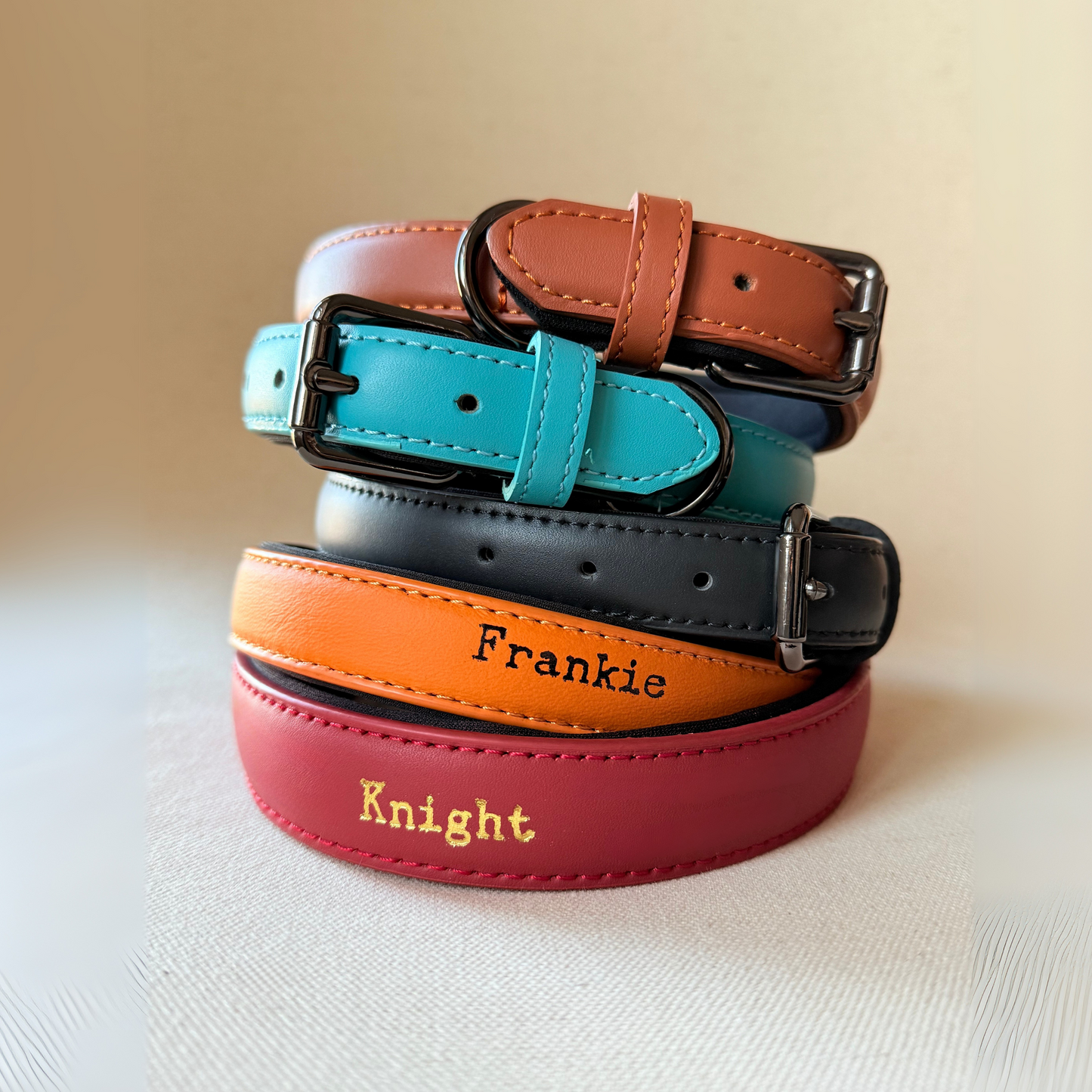 Custom Leather Dog Collar